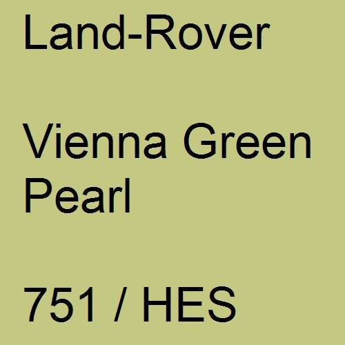 Land-Rover, Vienna Green Pearl, 751 / HES.